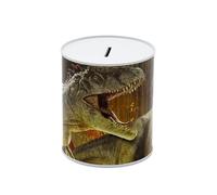 CyP Brands Jurassic World - Tirelire cylindrique, scellée, Multicolore, Produit Officiel