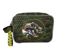 CyP Brands - Jurassic World, Trousse de Toilette, Vert, Produit Officiel