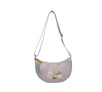 CYP BRANDS - Molang, Sac à main, Sac demi-lune, Sac multifonction, Blossom, Rose, Produit officiel