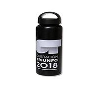 CYP BRANDS Opération Triunfo Bouteille Aluminium 600 ml Noir Jeunesse Unisexe