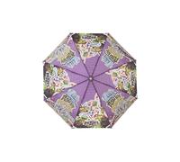CyP Brands - Parapluie pliable Tortues Ninja pour garçons et filles, couleur noire, produit officiel, multicolore