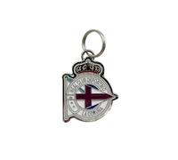 CyP Brands - Plaque d'identification sportive à la couronne, accessoires pour animaux de compagnie - Bleu - Produit officiel