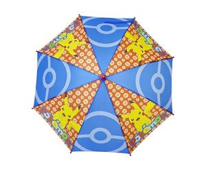 CyP Brands- Pokémon Parapluie automatique pour enfants Multicolore Produit officiel, multicolore