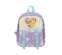 Pokémon – Sac à dos CyP Brands, matériel scolaire, produit officiel, violet, Estandar, Décontracté