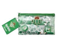 CyP Brands - Real Betis Balompié - Ensemble de Papeterie - Coffret Cadeau, Stylo, étui, Football, matériel Scolaire, Couleur Verte, Produit Officiel