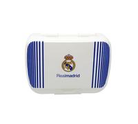 CyP Brands Real Madrid Boîte à sandwich Boîte à sandwich Boîte à sandwich Boîte à déjeuner Blanc Produit officiel