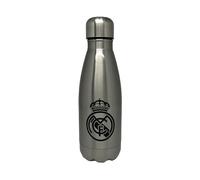 CyP Brands Real Madrid Bouteille d'eau en acier avec fermeture hermétique Couleur acier 550 ml Produit officiel