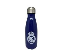 CYP Brands Real Madrid Bouteille d'eau en acier, Bidon, Gourde hermétique 550 ml, Bleu