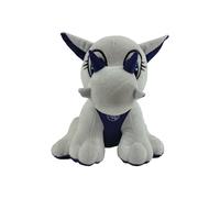 CyP Brands Real Madrid Poupée en Peluche Dragon Blanc 25 cm Produit Officiel
