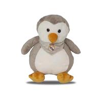 CyP Brands Real Madrid Poupée en Peluche Pingouin 25 cm Gris Produit Officiel