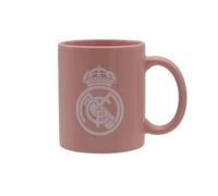 CyP Brands- Real Madrid, tasse, tasse en céramique, ustensiles de cuisine, petit-déjeuner, tasses originales, couleur rose, produit officiel