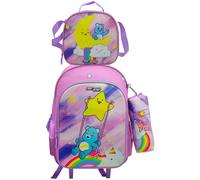 Cyp Brands Sac à Dos à Roulettes Care Bears Set 20l 3 Unités