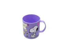 CyP Brands- Snoopy Tasse de petit-déjeuner Tasses originales Violet Produit officiel