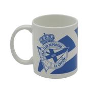 CyP Brands - Sport de la Corogne, Tasse, Ménage, Petit-déjeuner, Céramique, Blanc, Produit Officiel