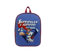 CYP BRANDS - Superman, Sac à dos enfant, Sac à dos d'écolier, Dimensions 30 cm, Matériel scolaire, Couleur bleu, Produit officiel