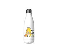 CYP Snoopy Brands Bouteille d'eau en acier inoxydable avec fermeture hermétique et lettre A multicolore 550 ml Blanc