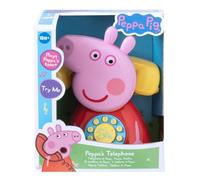 CYP- Teléfono Téléphone Peppa Pig, 1684687, Rouge
