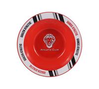CYPBRANDS Athletic Club Set d'assiettes et gobelet, excursion, camping, ustensiles de cuisine, bol, couleur rouge, produit officiel, rouge, Estandar