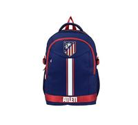 CYPBRANDS Atlético de Madrid Sac à dos scolaire Sac à dos décontracté Bleu Produit officiel, bleu, Estandar
