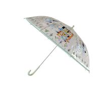 CYPBRANDS Parapluie Manuel Transparent Bluey 48 cm Sport, Multicolore, Única