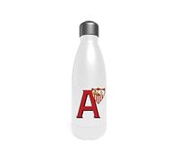 CYPBRANDS Bouteille Personnalisable Blanc Acier 550ml Lettre A Séville