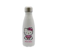 CYPBRANDS CyP Brands-Hello Kitty Sanrio Bouteille d'eau Bidon Gourde Horoscope Vierge 550 ml Blanc Produit officiel