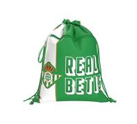 CYPBRANDS CyP Brands-Real Betis Balompié Sac à dos avec cordes, sac à dos, sac extrascolaire, vert, produit officiel, vert, Estandar