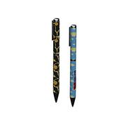 CYPBRANDS Dragon Ball Lot de 2 stylos à bille pour enfant et adolescent, matériel scolaire, pack cadeau, métal, multicolore, produit officiel Mutlicolor, Estandar, Dragon Ball Lot de 2 stylos