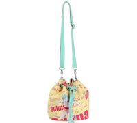 CYPBRANDS, Dragon Ball-Sac à main, design bulma, double poignée, couleur jaune et rouge, produit officiel (CyP Brands) Mixte enfant, Citronier, Taille unique