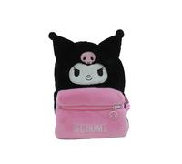 CYPBRANDS Hello Kitty, Sanrio, Sac à dos, Peluche, Kuromi, Couleur Noir, Produit Officiel, Noir, Estandar, Décontracté