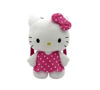 CYPBRANDS Hello Kitty, Sanrio, sac à dos, peluche, sacs, figurine Hello Kitty, couleur blanche, produit officiel, blanc, Estandar, Décontracté