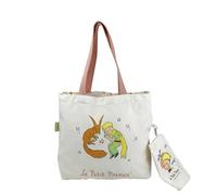 CYPBRANDS Le Petit Sac avec Porte-Monnaie-Little Prince Fox Collection, Bag Mixte Enfant, Beige, Taille Unique