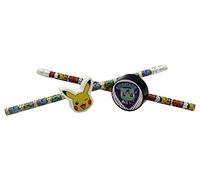 CYPBRANDS POKÉMON: Ensemble de Papeterie Pokémon, matériel Scolaire, écriture, Cadeau, Crayon, Gomme, Taille-Crayon, Multicolore, Produit Officiel