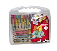 CyP Brands- Pokémon - Mallette de dessin - Set de travaux manuels, activités créatives, produit officiel