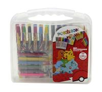 CyP Brands- Pokémon - Mallette de dessin - Set de travaux manuels, activités créatives, produit officiel
