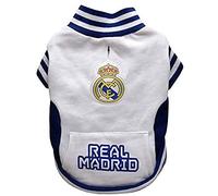 CYPBRANDS Real Madrid CF Veste pour Chien, Taille XXS, Produit Officiel