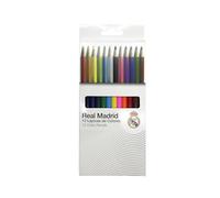 CYPBRANDS Real Madrid, crayons de couleur, peintures, crayons, travaux manuels, activités créatives, multicolore, produit officiel