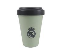 CYPBRANDS Real Madrid Gobelet à emporter avec couvercle Vert Produit officiel