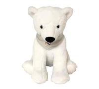 CYPBRANDS Real Madrid Poupée en Peluche Ours Polaire Blanc 30 cm Produit Officiel