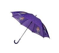 CYPBRANDS Real Valladolid Parapluie pour enfant Diamètre 54 cm Automatique Multicolore Produit officiel, violet