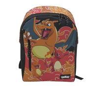 CYPBRANDS - Sac à dos unisexe Kinder Jugend Anpassbar an Pokemon Trolley - Charmander (lot de 1), orange, Talla única, Sac à dos pour enfant adaptable au chariot Pokémon - Charmander