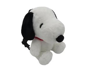 CYPBRANDS Snoopy Sac à dos en peluche Blanc Produit officiel, blanc, Estandar