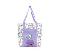 CYPBRANDS Snoopy Tissu avec poche-1950, sac unisexe pour enfants, violet, standard