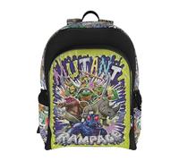 CYPBRANDS Tortues Ninja Sac à Dos 43 cm Adaptable à Trolley-Mutants, Mixte Enfant, Multicolore, Taille Unique