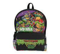 CYPBRANDS Tortugas Ninja Mochila Juvenil Adaptable A Trolley-Mutants, Sac à Dos Mixte Enfant, Multicolore, Taille Unique