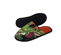 CYPBRANDS Zp-0138-db Dragon Ball-Chaussons Ouverts, Design Shenron, Doux, Taille 38/39, Multicolore, Produit Officiel (CyP Brands), Mixte