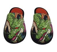 CYPBRANDS Zp-0144-db Dragon Ball-Chaussons Ouverts, Design Shenron, Doux, Taille 44/45, Multicolore, Produit Officiel (CyP Brands), Medium Mixte