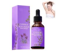 Cyperglow- Cyperus rotundus Skin Serum, Cyperus rotundus Huile, doux hydratant et apaisant pour toute la peau (1PC)