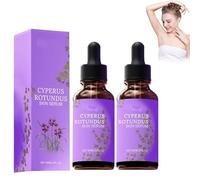 Cyperglow- Cyperus rotundus Skin Serum, Cyperus rotundus Huile, doux hydratant et apaisant pour toute la peau (2PC)