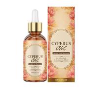 Cyperus Rotundus Lot de 5 x 60 ml d'huile d' de noix pour inhiber la croissance des cheveux - Soin naturel après épilation - Doux et rafraîchissant